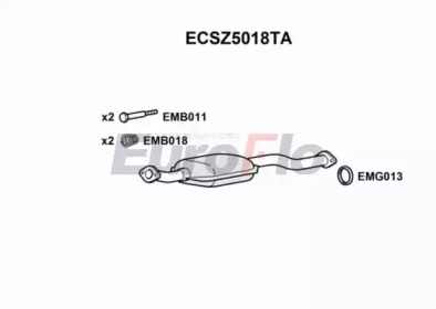 Катализатор EuroFlo ECSZ5018TA