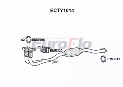 Катализатор EuroFlo ECTY1014