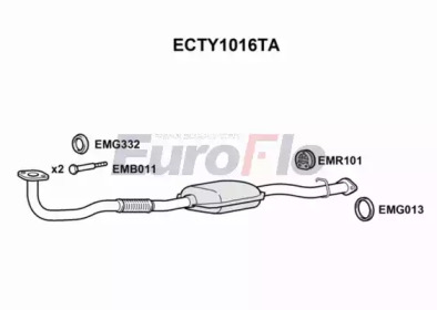 Катализатор EuroFlo ECTY1016TA