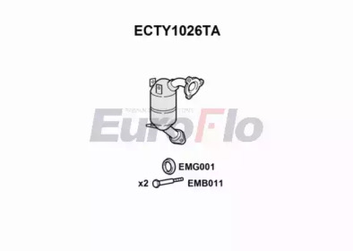 Катализатор EuroFlo ECTY1026TA