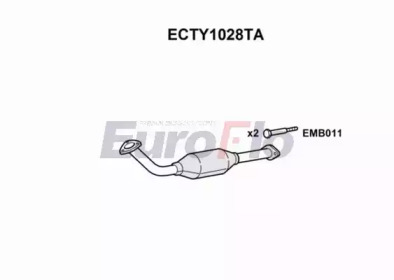 Катализатор EuroFlo ECTY1028TA