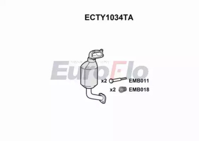 Катализатор EuroFlo ECTY1034TA