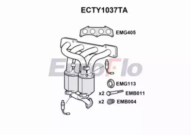 Катализатор EuroFlo ECTY1037TA