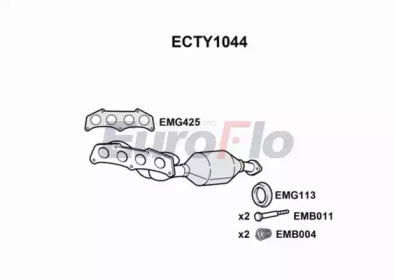 Катализатор EuroFlo ECTY1044