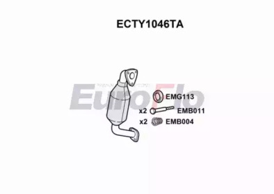 Катализатор EuroFlo ECTY1046TA