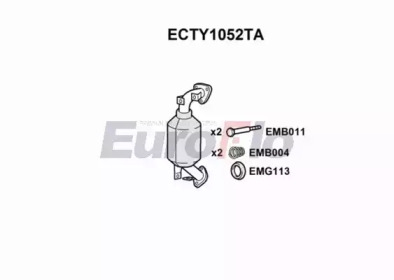 Катализатор EuroFlo ECTY1052TA