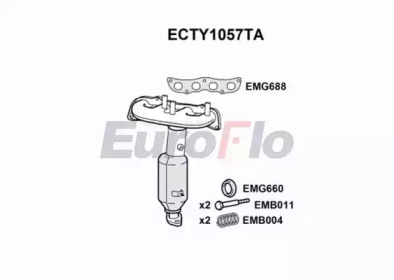 Катализатор EuroFlo ECTY1057TA