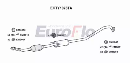 Катализатор EuroFlo ECTY1078TA