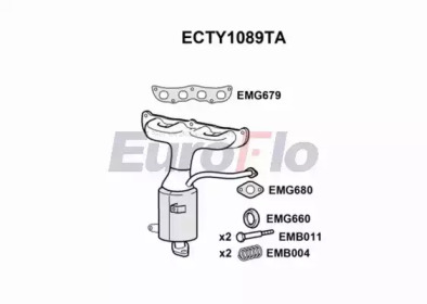 Катализатор EuroFlo ECTY1089TA