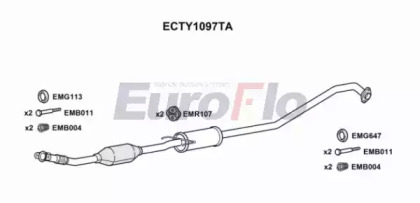 Катализатор EuroFlo ECTY1097TA