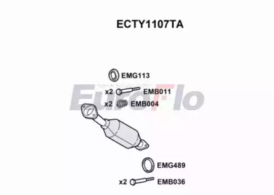 Катализатор EuroFlo ECTY1107TA