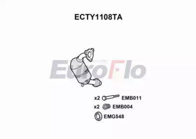 Катализатор EuroFlo ECTY1108TA