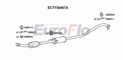 Катализатор EuroFlo ECTY5046TA