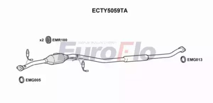 Катализатор EuroFlo ECTY5059TA