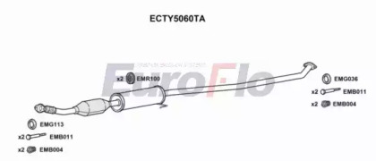 Катализатор EuroFlo ECTY5060TA