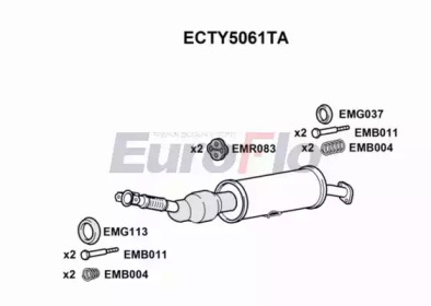 Катализатор EuroFlo ECTY5061TA