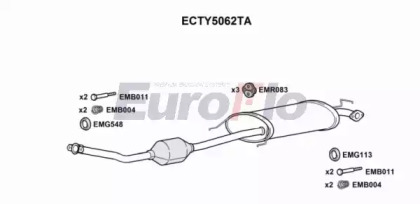 Катализатор EuroFlo ECTY5062TA