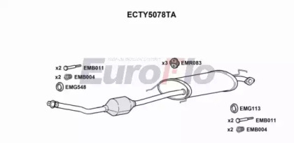 Катализатор EuroFlo ECTY5078TA