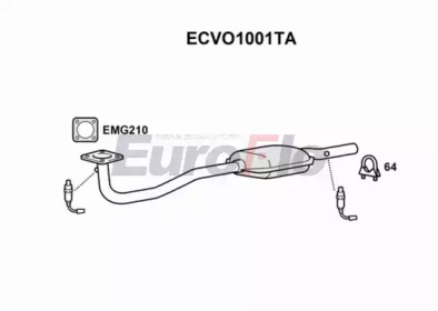 Катализатор EuroFlo ECVO1001TA