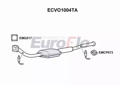 Катализатор EuroFlo ECVO1004TA