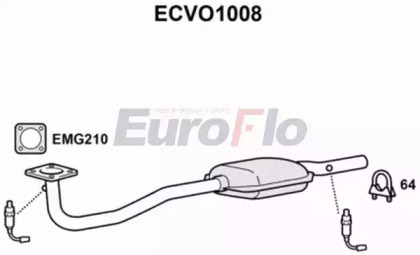 Катализатор EuroFlo ECVO1008