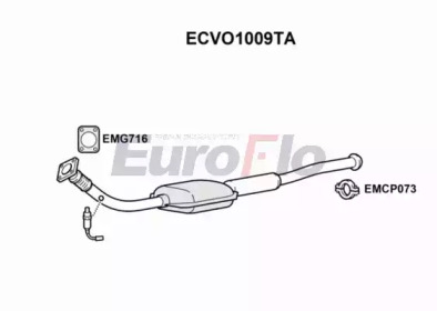 Катализатор EuroFlo ECVO1009TA