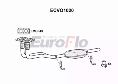 Катализатор EuroFlo ECVO1020