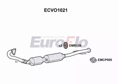 Катализатор EuroFlo ECVO1021