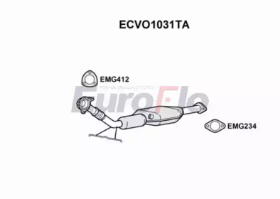 Катализатор EuroFlo ECVO1031TA