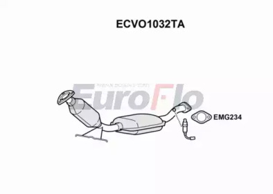 Катализатор EuroFlo ECVO1032TA