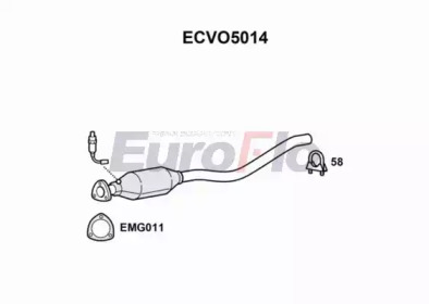 Катализатор EuroFlo ECVO5014