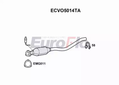 Катализатор EuroFlo ECVO5014TA