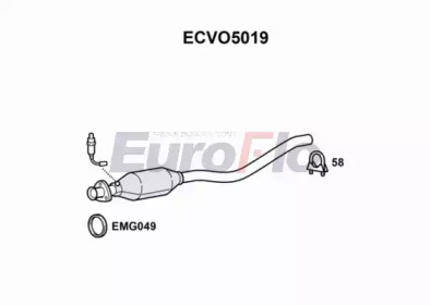 Катализатор EuroFlo ECVO5019