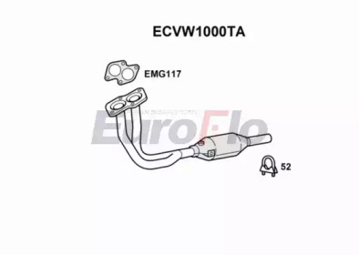 Катализатор EuroFlo ECVW1000TA