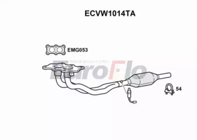 Катализатор EuroFlo ECVW1014TA