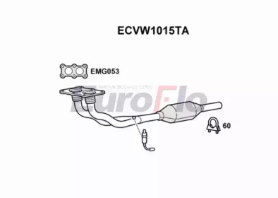 Катализатор EuroFlo ECVW1015TA