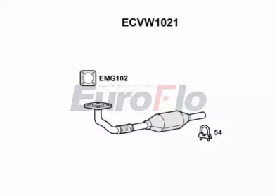 Катализатор EuroFlo ECVW1021