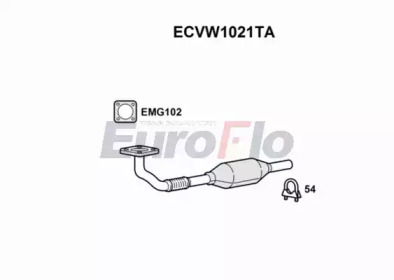 Катализатор EuroFlo ECVW1021TA