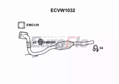 Катализатор EuroFlo ECVW1032