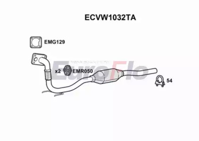 Катализатор EuroFlo ECVW1032TA