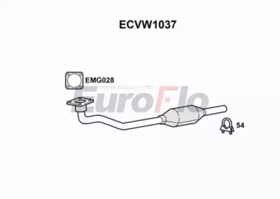 Катализатор EuroFlo ECVW1037