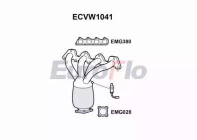 Катализатор EuroFlo ECVW1041