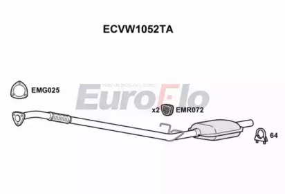 Катализатор EuroFlo ECVW1052TA