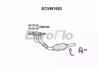 Катализатор EuroFlo ECVW1053