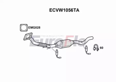 Катализатор EuroFlo ECVW1056TA