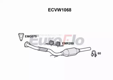 Катализатор EuroFlo ECVW1068