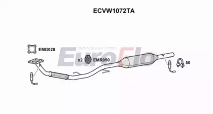 Катализатор EuroFlo ECVW1072TA