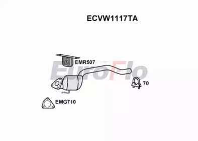 Катализатор EuroFlo ECVW1117TA