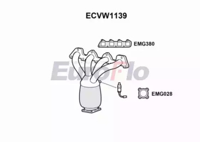 Катализатор EuroFlo ECVW1139