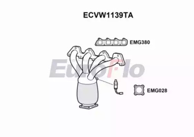 Катализатор EuroFlo ECVW1139TA